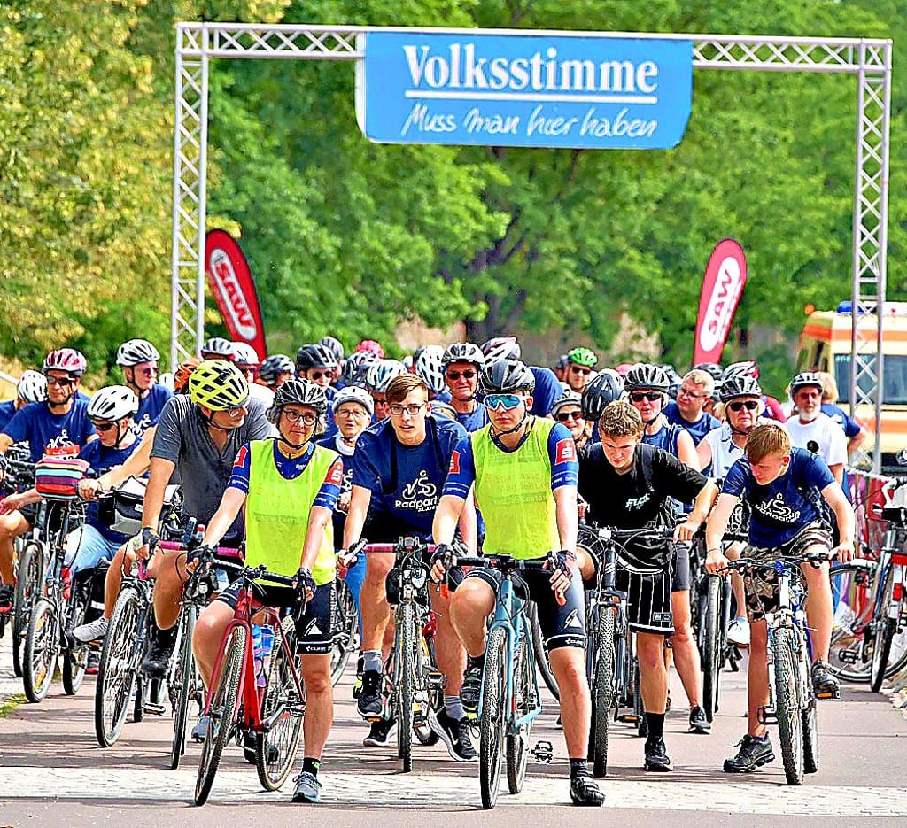 Wie bei der 1. Radpartie vor zwei Jahren hoffen die Organisatoren der Volksstimme-Radpartie in und um Magdeburg auf gutes Wetter und gute Stimmung.