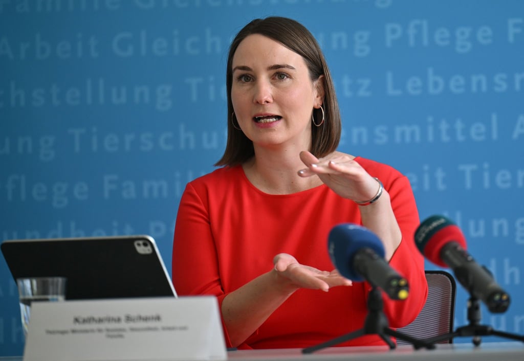 Beim Treffen der Gesundheitsminister in Weimar hofft Thüringens Gesundheitsministerin Katharina Schenk (SPD) auf Klarheit, wann es Hilfen für Krankenhäuser geben soll. (Archivfoto)