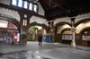 Bahnhof Magdeburg Neustadt: Schöne Architektur, aber heruntergekommen. Nun fließen Fördergelder. Sachsen-Anhalt will 2025 und 2026 die Modernisierung von insgesamt 23 Bahnhöfen unterstützen.