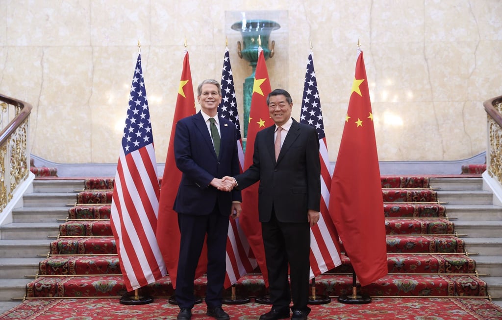 China und die USA sprechen in London über ihren Handelsstreit.
