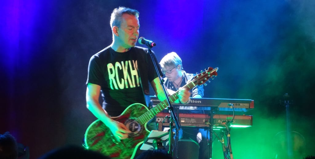 Mike Kilian ist mit seiner Band Rockhaus auch am Start.