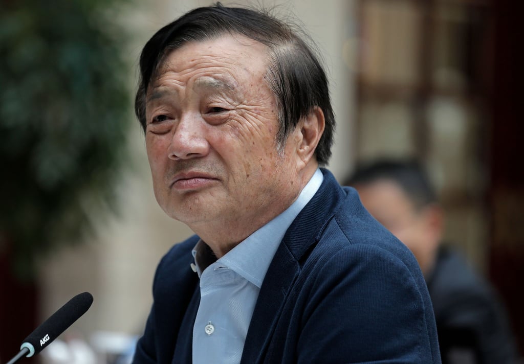 Huawei liegt laut Gründer Ren Zhengfei bei Chips noch eine Generation hinter den USA zurück. (Archivbild).