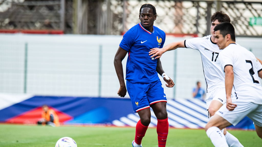 Freut sich aufs Turnier: Castello Lukeba von RB.