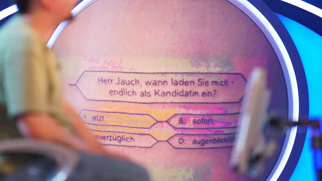 Das Tattoo sicherte einer Kandidatin die Teilnahme bei „Wer wird Millionär“.