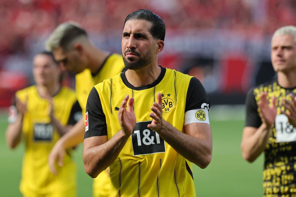 Kapitän Emre Can fehlt dem BVB vorerst.