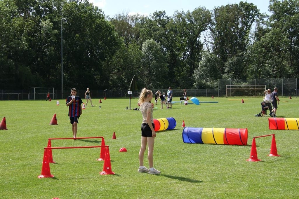 Ein Blick zurück: Impression vom ersten Familiensporttag des SV Pechau vor zwei Jahren.