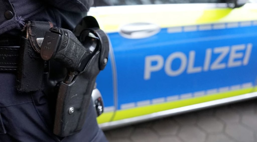Die Polizei im Einsatz.