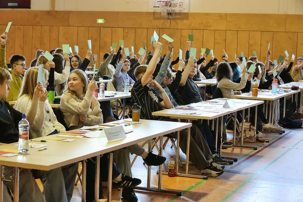 In der Mammuthalle tagte der Jugendkreistag.