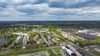 Der Industriestandort Schwarze Pumpe liegt auf der Landesgrenze zwischen Brandenburg und Sachsen. (Archivbild)