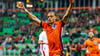 Xavi Simons nach seinem Tor gegen Malta.