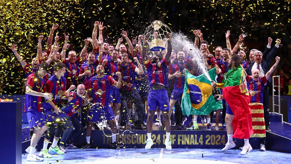 Im Vorjahr gewann der FC Barcelona das Endspiel der Handball Champions League gegen Aalborg mit 31:30.