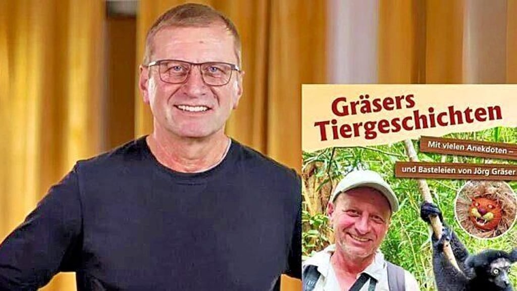 Jörg Gräser, Tierpfleger im Leipziger Zoo und bekannt gerworden durch "Elefant, Tiger und Co. im MDR, stellt am 19. Juni im Ascherslebener Museumshof sein Buch „Gräsers Tiergeschichten“ vor.
