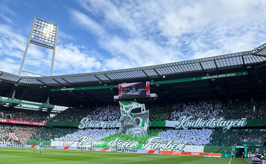 Fans von Werder Bremen.