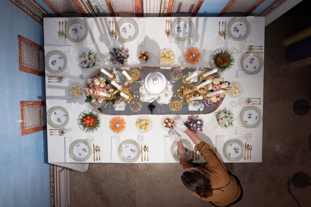 Die Ausstellung erzählt die Kulturgeschichte der Konditorei und Desserts.
