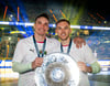Bei den Füchsen wird es im Final4 auch auf Lasse Andersson (l.) und Mathias Gidsel ankommen. Die beiden Dänen sind die absolute Torfabrik, haben zusammen schon 233 Tore auf dem Weg nach Köln geworfen. 