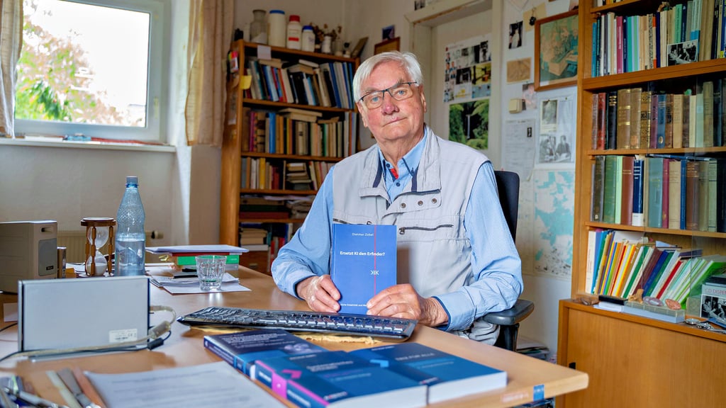 Dietmar Zobel, einst Leiter des Südwerks in Piesteritz, hat ein Jahr lang die Künstliche Intelligenz getestet. In seinem achten Buch zieht er Bilanz.