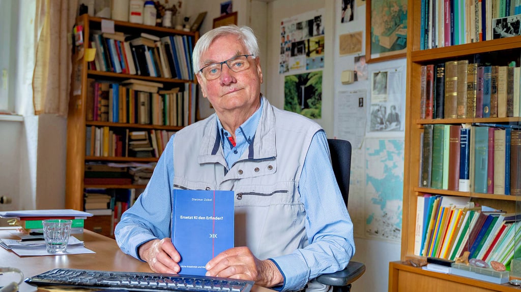 Dietmar Zobel, einst Leiter des Südwerks in Piesteritz, hat ein Jahr lang die Künstliche Intelligenz getestet. In seinem achten Buch zieht er Bilanz.