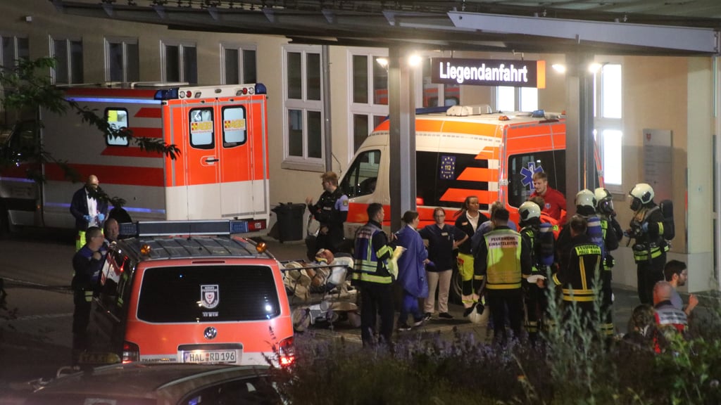 Am Abend des 5. Juni hatte sich der Schwerverletzte in die Notaufnahme nach Dölau geschleppt und dort einen Großeinsatz ausgelöst.