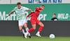 Vin Kastull (l.) spielte 28 Mal für Greuther Fürth II in der Regionalliga.