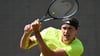 Auftakthürde erfolgreich genommen: Alexander Zverev in Stuttgart.