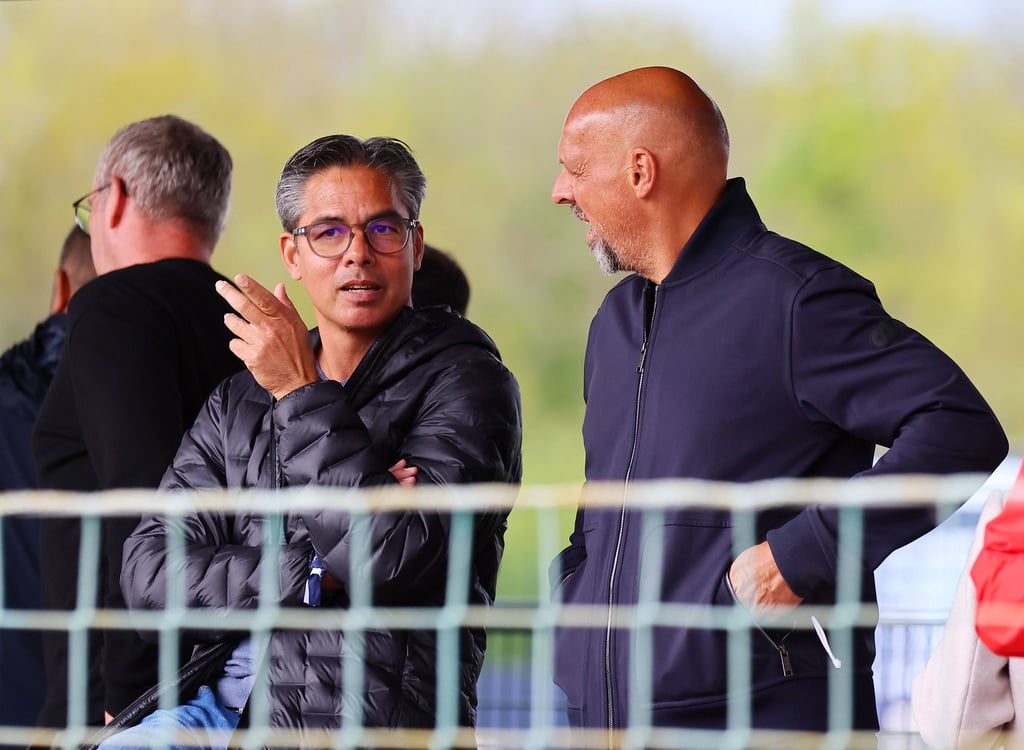David Wagner (links) beim Wings Cup in Leipzig.