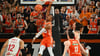Karim Jallow bejubelt einen Dunk.