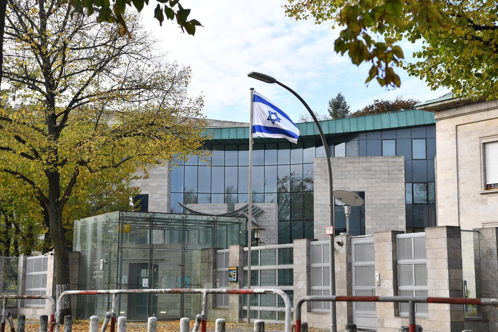 Die israelische Botschaft bleibt geschlossen. (Archivbild)