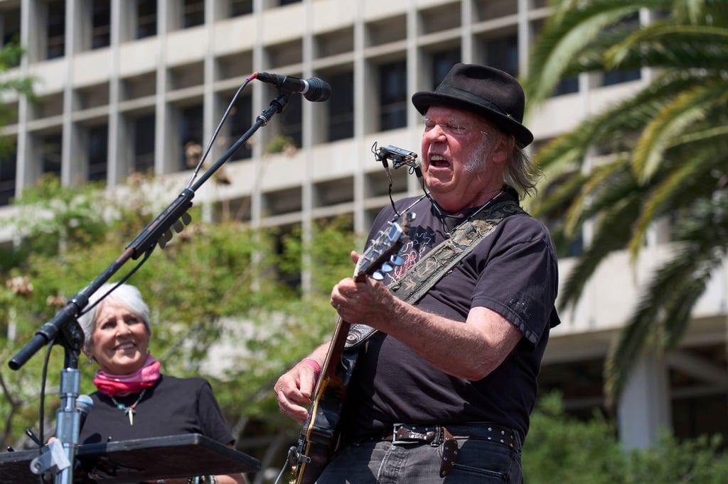 Der kanadische Sänger Neil Young. (Archivbild)