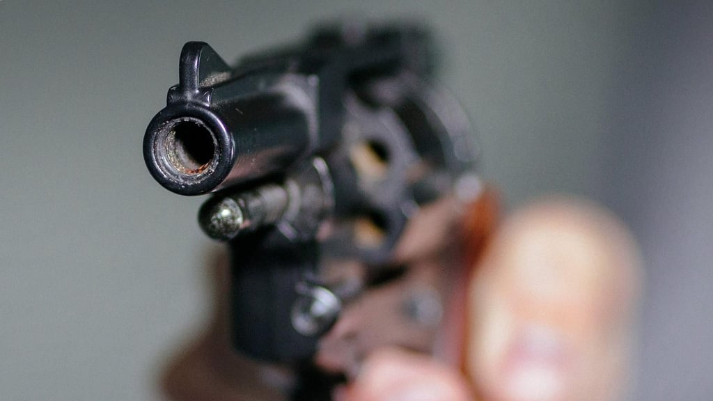 Zweimal fand die Polizei bei dem Angeklagten eine Schreckschusswaffe ohne den nötigen Waffenschein.