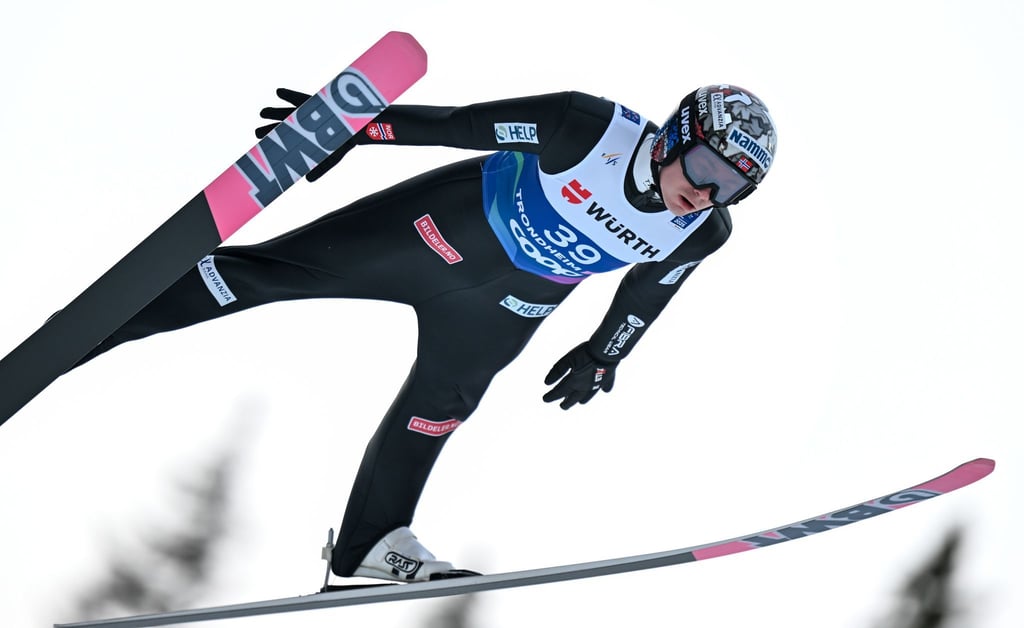 Der Norweger Marius Lindvik war bei der WM disqualifiziert worden.