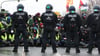 Rund 10.000 Menschen protestierten im Januar gegen den Parteitag der AfD in Riesa. (Archivbild)