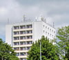 Das Hochhaus steht seit einigen Jahren leer. 