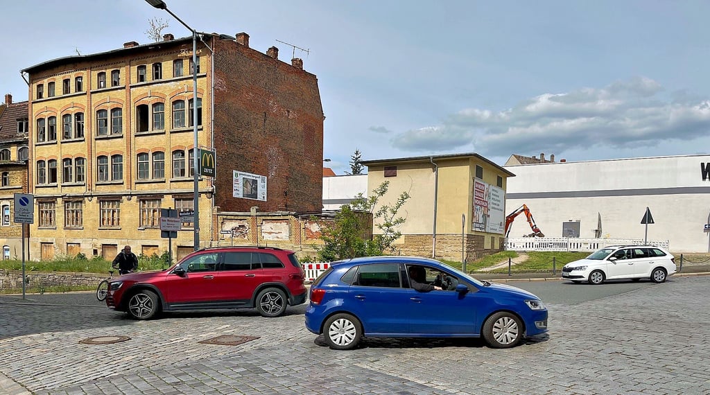Oberer Wendischer Berg in Zeitz: Hier steht die nächste Baumaßnahme an, die nicht unwichtig für das Verkehrsentwicklungskonzept der Stadt ist.