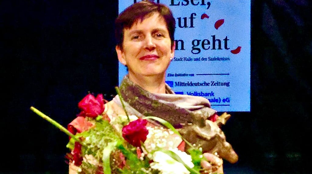 Für ihr Engagement in der Kinderstadt geehrt: Elke Arnold hat den Preis der Initiatoren erhalten.