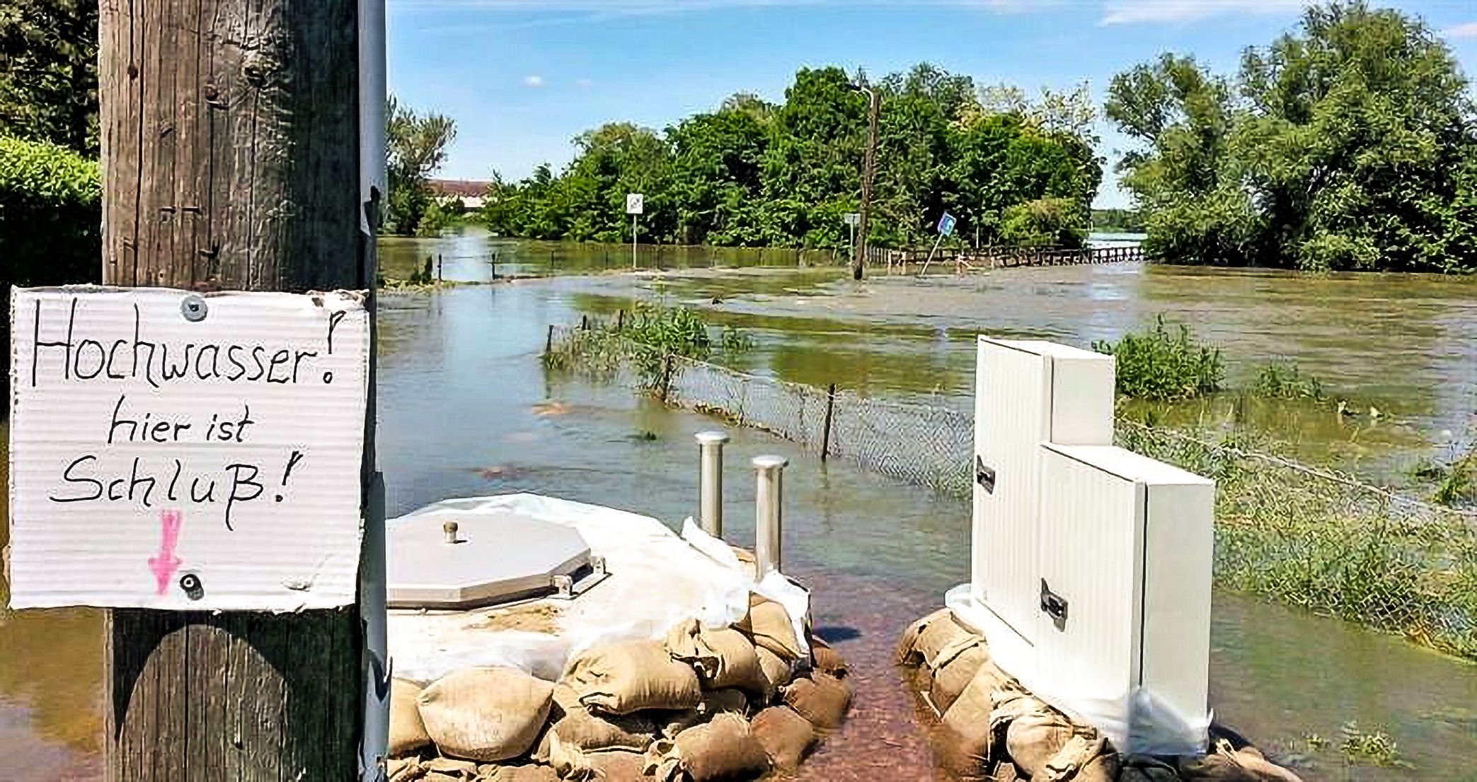 Flut-Risiko im Saalekreis: Hochwasser-Check enthüllt: Jedes zweite Haus unversichert