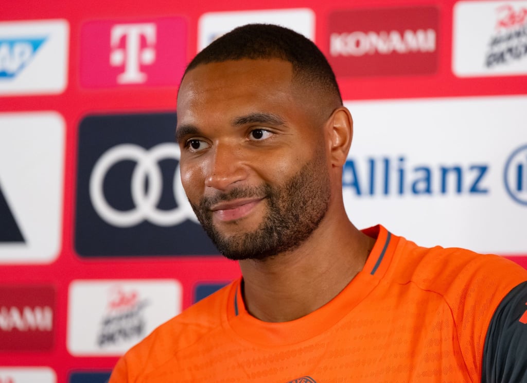 Jonathan Tah bei seiner Vorstellung in Orlando.