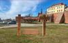 Diese Fotomontage zeigt, an welchem Ort eine Panoramaschaukel stehen und wie sie aussehen könnte. 
