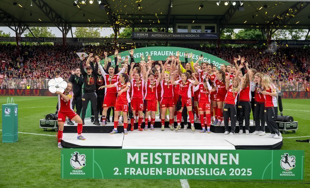 Die Frauen von Union Berlin spielen erstmals in der Bundesliga.