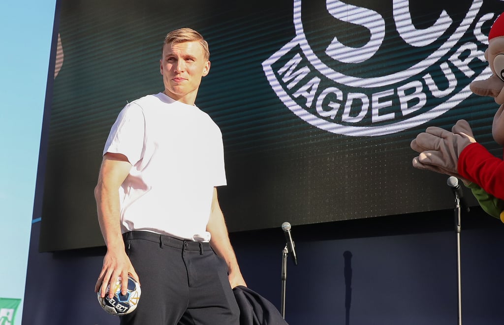 Gisli Kristjansson ließ die SCM-Fans schon bei der Präsentation am Freitagabend auf einen Einsatz hoffen.