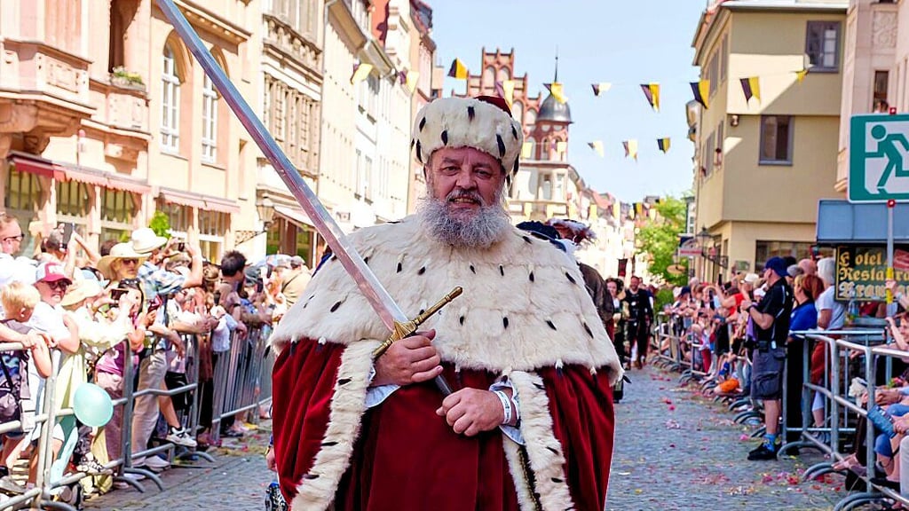 Kurfürst Friedrich der Weise, der der Luther seinerzeit in Schutz nahm.
