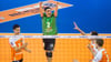 Der ehemalige Berliner Libero Erik Shoji (Mitte) wandte sich bei Instagram an seine Fans.