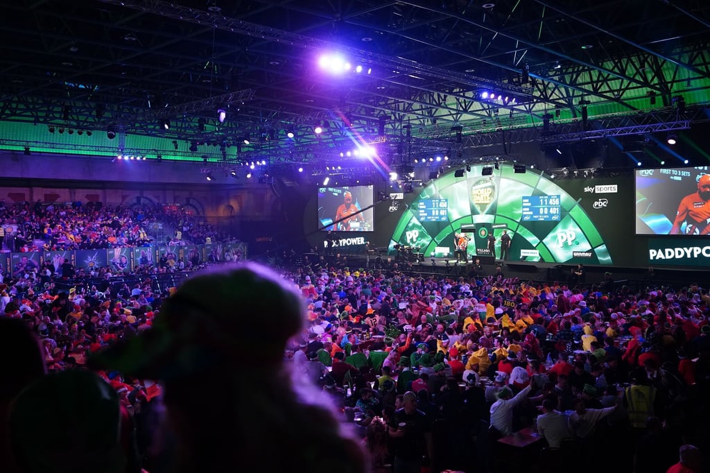 Die West Hall im Alexandra Palace bleibt WM-Standort.