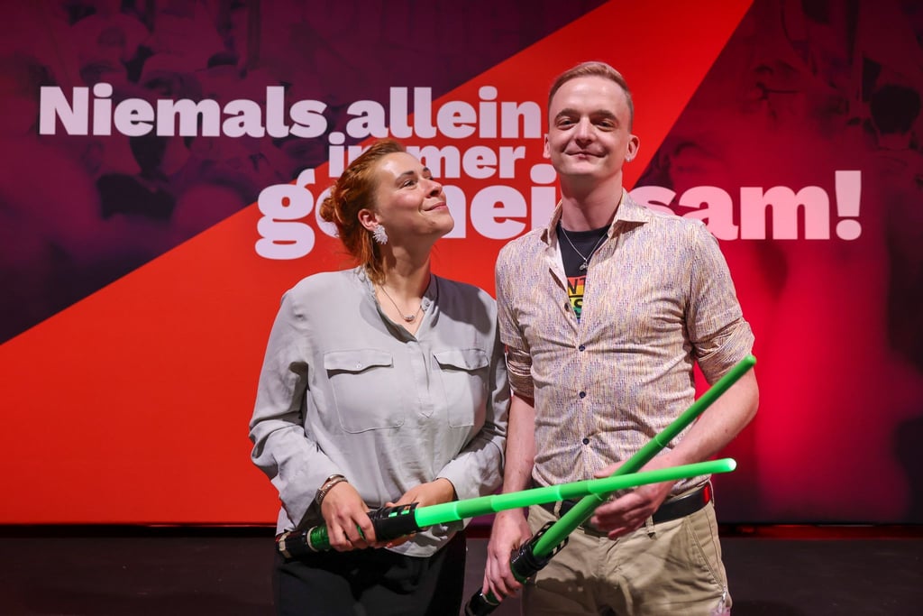 Anja Eichhorn und Marco Böhme sind die neuen Landesvorsitzenden der sächsischen Linken.