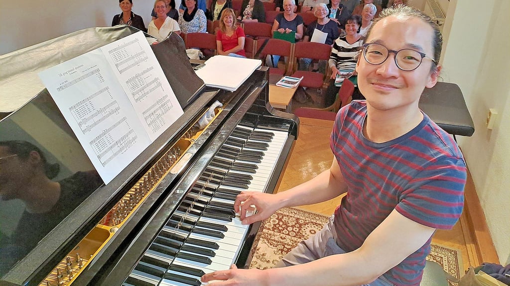 Po Yuan Peng leitet seit diesem Schuljahr den Elternchor der Kreismusikschule Mansfeld-Südharz in Sangerhausen.