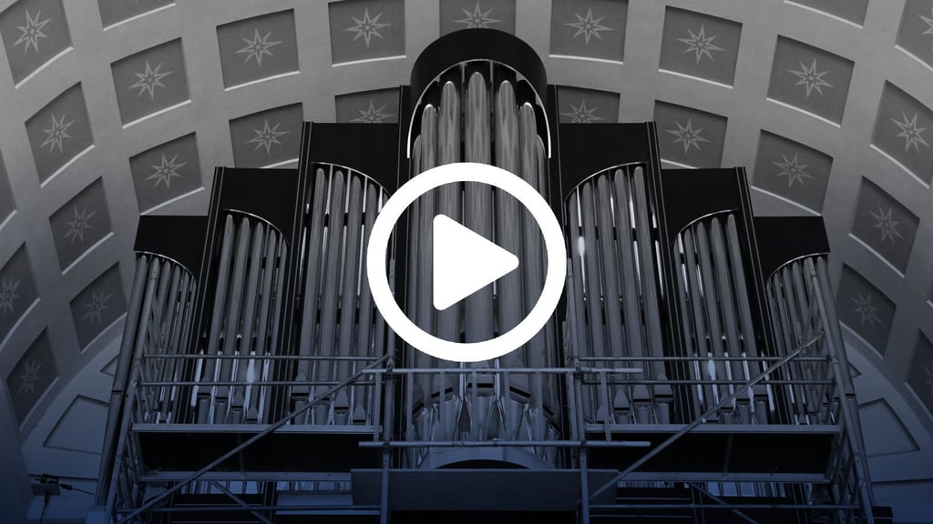 Das neue Herzstück der Nicolaikirche im Magdeburger Stadtteil Neue Neustadt: die völlig neu aufgebaute Orgel.
