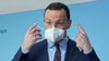 Unions-Fraktionschef Jens Spahn verteidigt seine Masken-Politik während der Pandemie. (Archivbild)