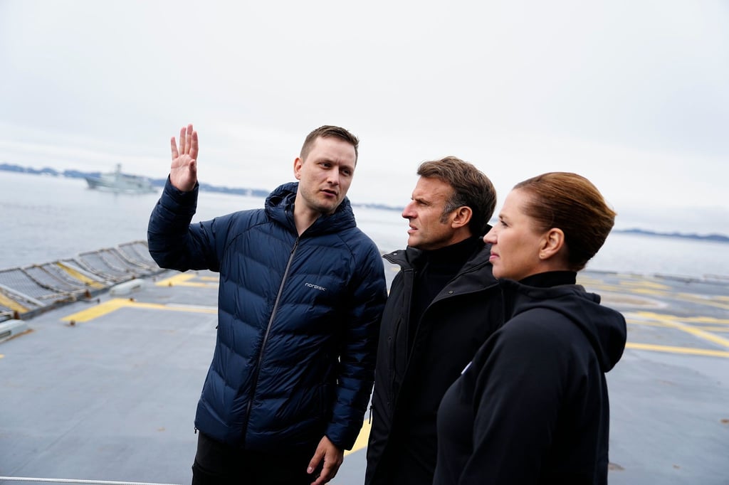 Macron und Frederiksen machen sich für souveränes Grönland stark (Foto-aktuell).