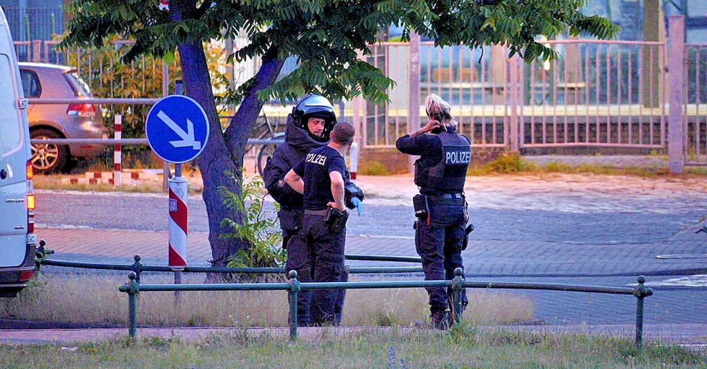 Die Kampfmittelräumer der Polizei kamen zum Einsatz.