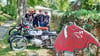 Die Dragon Bikers sind stolz auf ihre Simson Awo-Motorräder, die sie gut in Schuss halten.