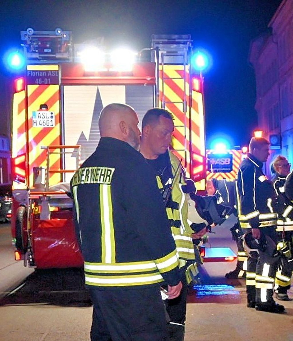 Einen Einsatz der Ascherslebener Feuerwehr gab es in der Nacht zum Sonntag.